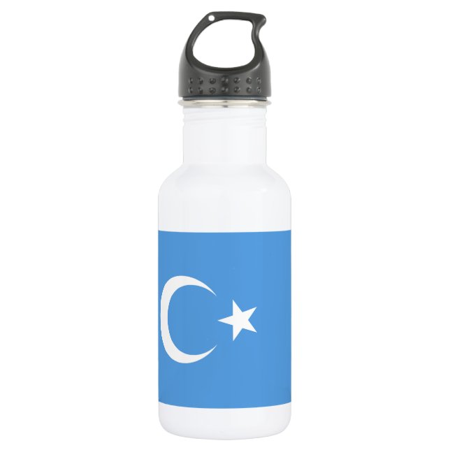 Botella De Agua Bandera uigur del Turkestán oriental (Anverso)