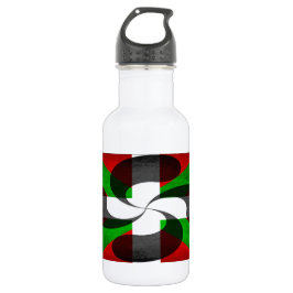 Botella De Agua Bandera y cruz vascas