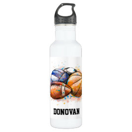 Botella De Agua Banderas deportivas