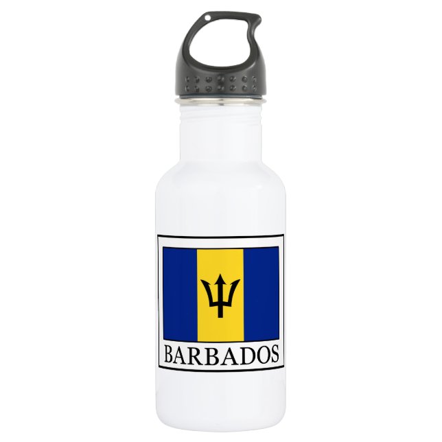Botella De Agua Barbados (Anverso)