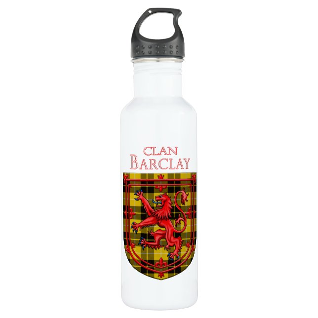 Botella De Agua Barclay Vestido Tartan Scottish Plaid (Anverso)