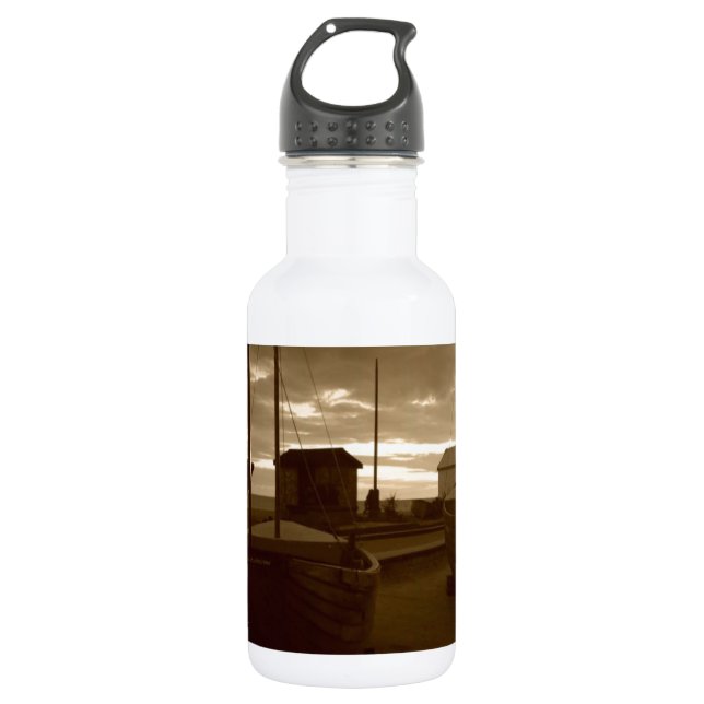 Botella De Agua Barcos de Pesca de Brighton (Anverso)