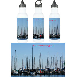 Botella De Agua Barcos de vela Personalizable de San Petersburgo F
