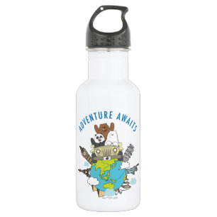 Botella De Agua Bare Bears - Aventura