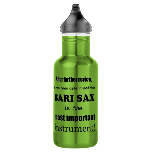 Botella De Agua Bari Sax Instrumento Más Importante (Derecha)