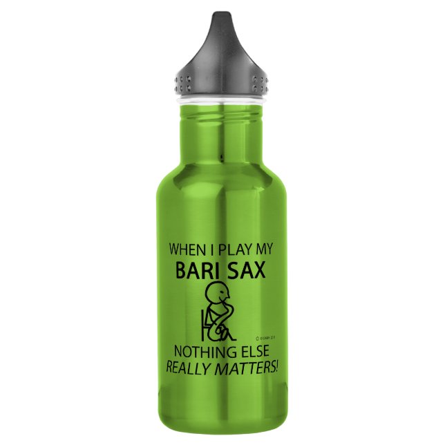 Botella De Agua Bari Sax Nada Más Importante (Izquierda)