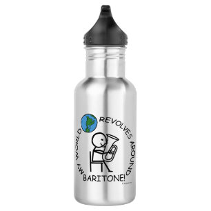 Botella De Agua Baritone - El mundo gira