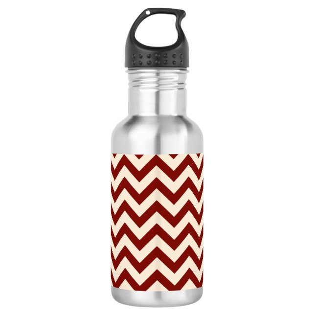 Botella De Agua Barn Red Chevron (Anverso)