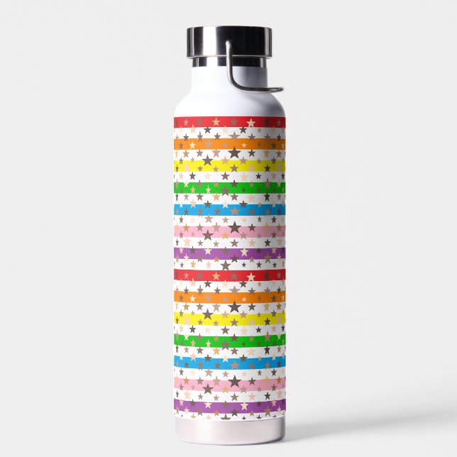 Botella De Agua ¡Barras y estrellas!  (Izquierdo)