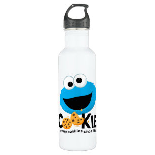 Botella De Agua Barrio Sésamo   Cookies amantes de la galleta