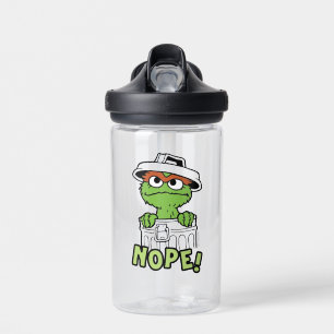 Botella De Agua Barrio Sésamo   Oscar al Grouch Nope!
