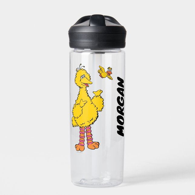 Botella De Agua Barrio Sésamo | Pájaros grandes y pequeños | Añadi (Delante)