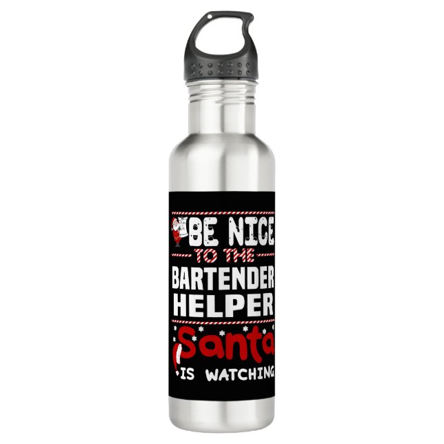 Botella De Agua Bartender Helper (Anverso)