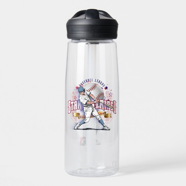 Botella De Agua Baseball Stars & Stripes | 25oz (Delante)