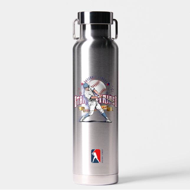 Botella De Agua Baseball Stars & Stripes | Thor Copper Vacuum (Delantero)