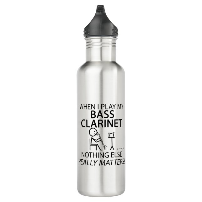 Botella De Agua Bass Clarinet Nada Más Importante (Derecha)