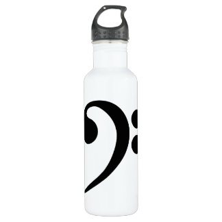 Botella De Agua Bass Clef