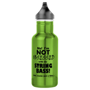 Botella De Agua Bass de cadenas obsesión