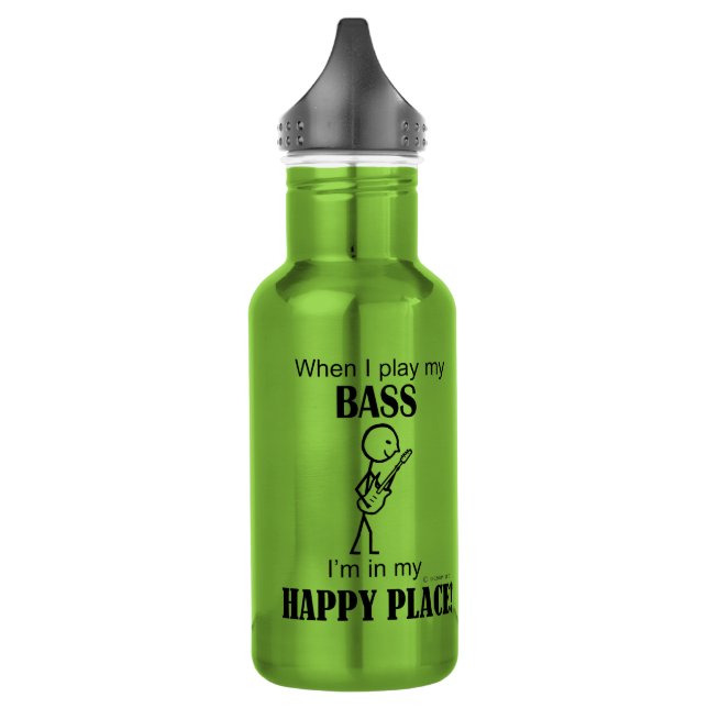 Botella De Agua Bass Happy Place (Izquierda)