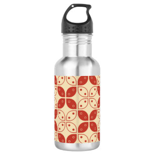 Botella De Agua Batik Kawung, Patrón indonesio, Javanés, Étnico