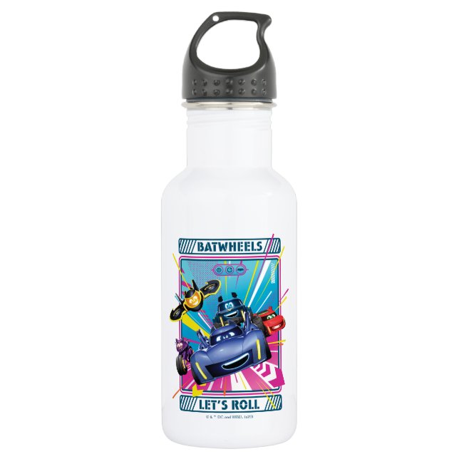 Botella De Agua Batilleras™ - Vamos a rodar (Anverso)