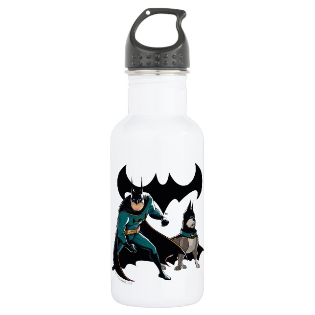 Botella De Agua Batman & Ace (Anverso)