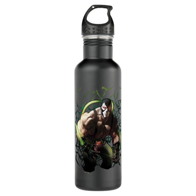 Botella De Agua Batman Bane Bat Swarm Illustration (Anverso)