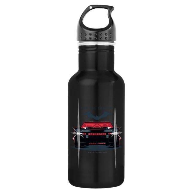 Botella De Agua Batman Batmobile - Yo soy las sombras (Anverso)