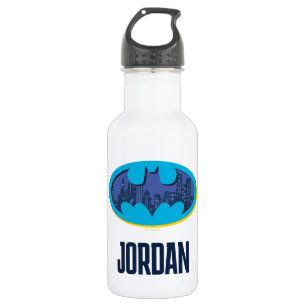 Botella De Agua Batman   Símbolo de la ciudad de Arkham