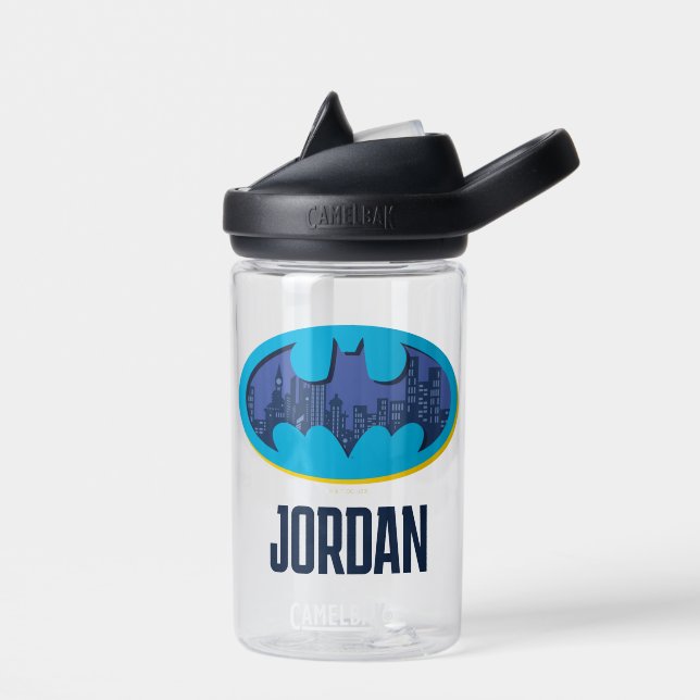 Botella De Agua Batman | Símbolo de la ciudad de Gotham (Izquierdo)