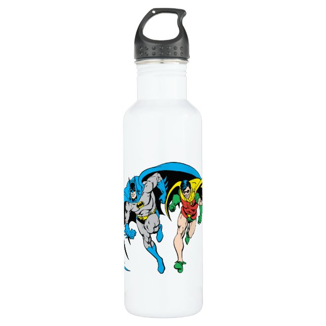 Botella De Agua Batman y Robin (Anverso)
