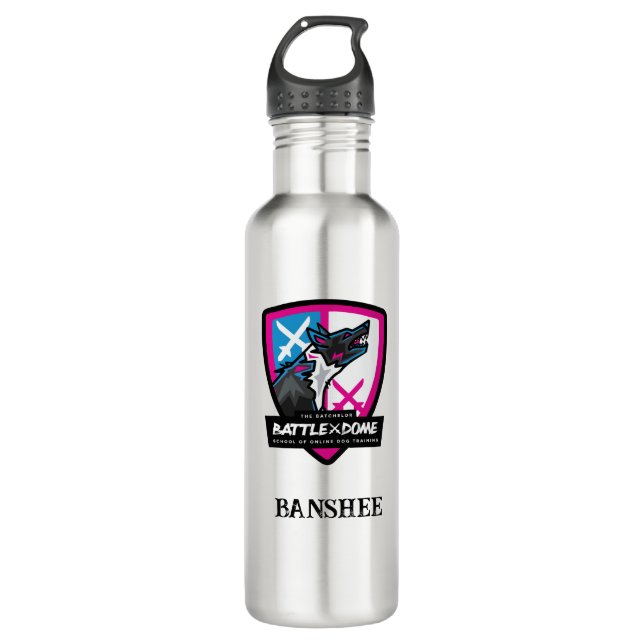 Botella De Agua BBDLogoEmblem FC Textos (Anverso)