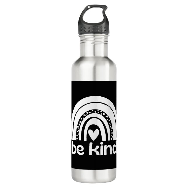 Botella De Agua Be Kind Rainbow (Anverso)