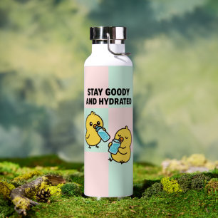 Botella De Agua Beak & Bonk QUEDARSE BIEN Y HIDRATED LIMITION EDIT