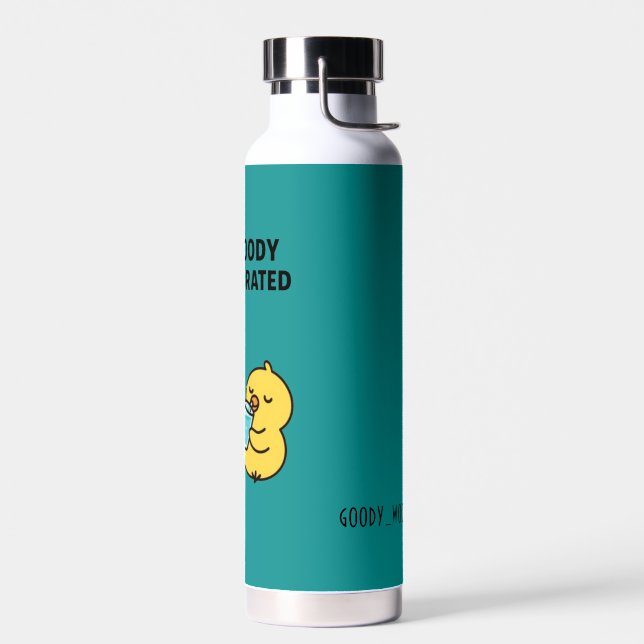 Botella De Agua Beak & Bonk, STAY GOODY AND HYDRATED (Izquierdo)
