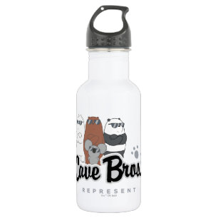 Botella De Agua Bear Bears - Cave Bros. Representar
