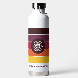 Botella De Agua Bear de seguridad en la playa de Cap'n Beware