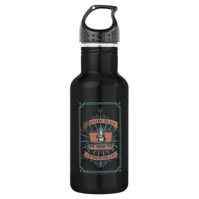 Botella De Agua BEASS FANTÁSTICAS Y DÓNDE ENCONTRARLAS™ Maletín (Anverso)