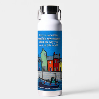 Botella De Agua Beautifully Unrepeatable Inspirational Coastal