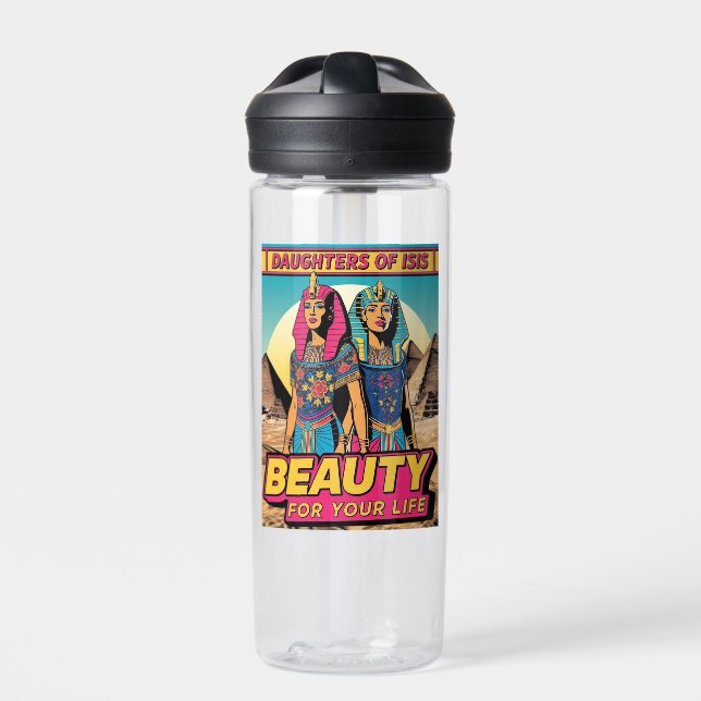 BOTELLA DE AGUA BEAUTY FOR YOUR LIFE (Delante)