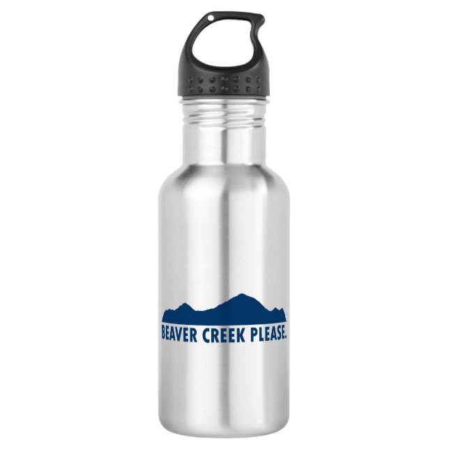 Botella De Agua Beaver Creek Please (Anverso)