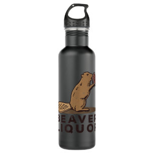 Botella De Agua Beaver Liquor Bebe