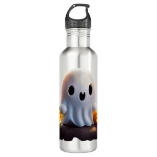 Botella De Agua Bebé Fantasma Típico personaje de Halloween