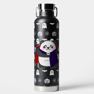 Botella De Agua Bebé lindo de Halloween Vampiro Panda Dracula