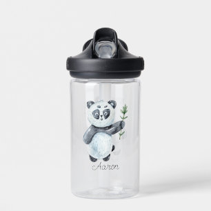 Botella De Agua Bebé Personalizado Panda Bear Personalizado