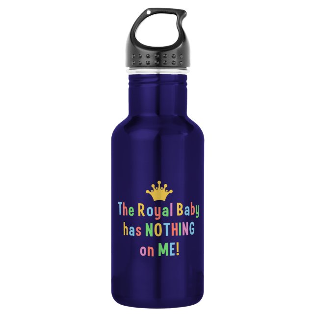 Botella De Agua Bebé real (Anverso)