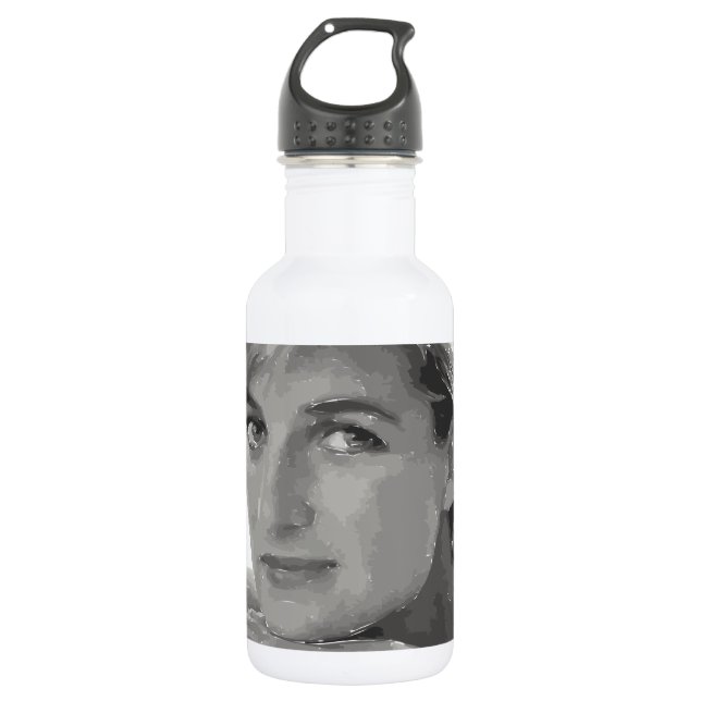 Botella De Agua Bebé real. Príncipe Guillermo y Catherine. (Anverso)