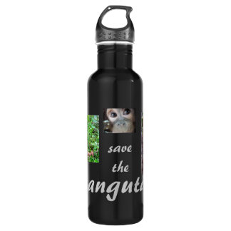 Botella De Agua Bebé Uttuh del orangután en OFI