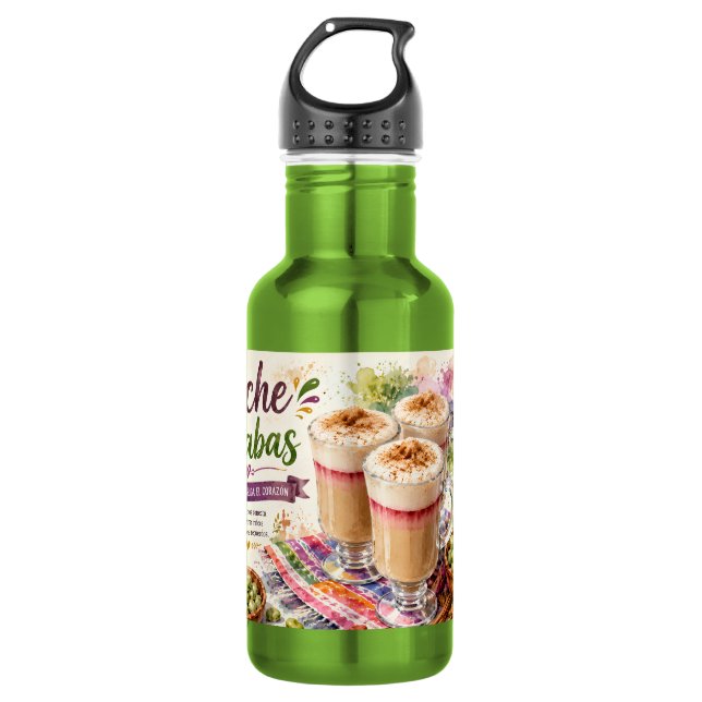 BOTELLA DE AGUA BEBIDAS CALIENTE DEL PERU (Anverso)