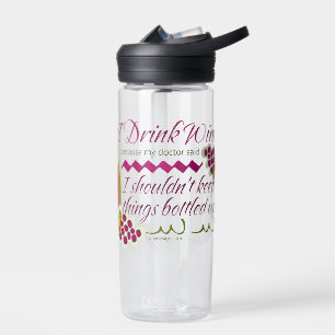 Botella De Agua Bebo vino Cita divertida CamelBak